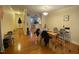 Spacious living room with wood floors and open floor plan at 1513 E Franklin St # C129, Chapel Hill, NC 27514