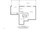 Basement floor plan featuring a bedroom, recreation room, wet bar, bathroom and storage area at 204 Brittany Pl, Cary, NC 27511