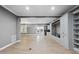 Large living room with built-in cabinets and shelving, offering an open and airy space at 204 Brittany Pl, Cary, NC 27511