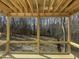 Inviting covered deck with wood ceiling overlooking a serene, wooded backyard at 211 Meadow Walk Dr, Fuquay Varina, NC 27526