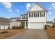 Charming two-story home with a well-manicured lawn and attached garage at 456 Highview Dr, Benson, NC 27504