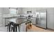 Modern kitchen features granite countertops, stainless steel appliances, and a functional island at 456 Highview Dr, Benson, NC 27504