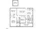 Detailed floor plan displaying the layout of the home including rooms and dimensions at 4610 Lemon Heights Dr, Sanford, NC 27332