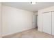 Bedroom with carpet offers space and a closet at 4618 Pooh Corner Dr, Raleigh, NC 27616