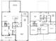 Detailed floor plan showcasing the layout of the home, including the kitchen, bedrooms, and living spaces at 4881 Grosbeak Ct, Mebane, NC 27302
