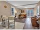 Spacious living space with hardwood floors, neutral colors, and a comfortable seating arrangement at 6 Kersey Ct, Durham, NC 27713