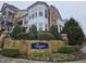 Landscaped entrance to The Cottages at Brier Creek at 10420 Sablewood Drive Dr # 102, Raleigh, NC 27617