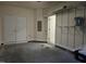 Spacious two-car garage with shelving and ample storage space at 10420 Sablewood Drive Dr # 102, Raleigh, NC 27617