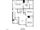 Bordeaux floor plan second floor with owner's suite and additional bedrooms at 116 Willow Cameron Way, Angier, NC 27501