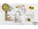 Collection of countertop and flooring materials, fixtures, and a bouquet of sunflowers at 1905 Plott Balsam Dr, Wendell, NC 27591