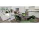 Bright living space with neutral tones and modern furnishings at 2062 Glen Crossing Dr, Durham, NC 27704