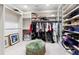 Walk-in closet providing ample storage and organization with shelving and hanging space at 2658 Davis St, Raleigh, NC 27608