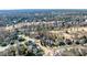 This aerial shot showcases a community surrounded by trees at 3025 Osterley St, Raleigh, NC 27614