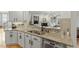 Gourmet kitchen features granite counters and stainless steel appliances at 3025 Osterley St, Raleigh, NC 27614