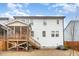 Home exterior showcasing back deck and stairs with outdoor space at 349 Shadow Falls Dr, Wendell, NC 27591