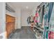 Spacious walk-in closet with ample storage for clothing, shoes, and accessories at 3512 Dragonfly River Ct, Raleigh, NC 27604