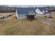 Aerial view of house with expansive backyard at 375 Thomas Arnold Rd, Zebulon, NC 27597