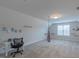 Bonus room featuring neutral carpeting, bright natural light, and creative decor at 375 Thomas Arnold Rd, Zebulon, NC 27597