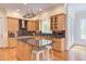 Bright kitchen with granite countertops, modern backsplash, and stylish cabinetry at 415 Westbury Dr, Chapel Hill, NC 27516