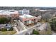 Aerial view of new apartment community with stylish balconies and modern design at 615 Daniels St # 318, Raleigh, NC 27605