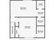 Layout of the second floor including the bedroom and multiple bathrooms at 7712 Falcon Rest Cir, Raleigh, NC 27615