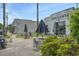 Cultivate Coffee Roastery, exterior view of outdoor seating area and building facade at 89 Willow Cameron Way, Angier, NC 27501