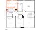 Second floor plan featuring bedrooms, bathrooms, laundry and loft at 921 Emmer St, Rolesville, NC 27571