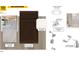 Bathroom design features including vanity with stone counters and chrome hardware at 937 Emmer St, Rolesville, NC 27571