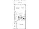 Detailed floor plan showcasing the layout of the first floor with the kitchen, garage, and Gathering room at 98 Willow Cameron Way, Angier, NC 27501