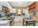 Functional kitchen featuring white cabinets and essential appliances at 111 Preakness Dr, Archer Lodge, NC 27527