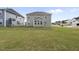Spacious backyard with green grass, perfect for outdoor activities and entertaining at 15 Nimble Way # 175, Clayton, NC 27520