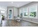 Cozy dining area with natural light and modern table set at 213 W Weatherford Dr, Angier, NC 27501