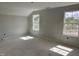 Bedroom showing spacious layout with two windows at 235 Meadowbark Bnd # 26, Garner, NC 27529