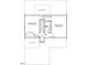Detailed floorplan showcasing the layout of the upper level, including the bedrooms and bathrooms at 235 Meadowbark Bnd # 26, Garner, NC 27529