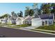 Street view of lovely single-Gathering homes, showcasing attractive designs and pristine landscaping at 235 Meadowbark Bnd # 26, Garner, NC 27529