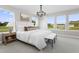Inviting main bedroom features plush carpeting, neutral tones, and large windows for ample sunlight at 341 Church St # 67, Wendell, NC 27591