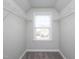 A closet with a window and wire shelving at 800 Tree Green Ln, Wake Forest, NC 27587