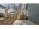 Backyard featuring a small shed and fence at 886 Drogheda Pl, Wake Forest, NC 27587