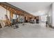 Spacious unfinished basement offering endless possibilities for customization and expansion, with exposed beams and utilities at 1002 Pleasant Dr, Mebane, NC 27302