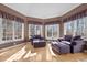 Cozy seating area with comfortable chairs and plenty of natural light at 1002 Pleasant Dr, Mebane, NC 27302