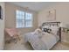 Cozy bedroom with a plush chair and window providing natural light at 10510 Sablewood Dr # 114, Raleigh, NC 27617