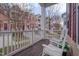Cozy front porch with classic rocking chairs, perfect for enjoying the neighborhood views at 10510 Sablewood Dr # 114, Raleigh, NC 27617