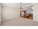 Open living room and kitchen layout with ample natural light at 1304 Nc 96 Hwy S, Zebulon, NC 27597