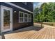 The home has a spacious wooden deck perfect for entertaining or relaxing at 140 E End Ave # 2, Durham, NC 27703