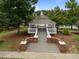Picturesque gazebo overlooking a tranquil lake, perfect for relaxation and community gatherings at 1400 Gathering Park Cir # 202, Cary, NC 27519