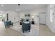 Comfortable common area featuring a cozy seating arrangement and modern design at 1400 Gathering Park Cir # 202, Cary, NC 27519