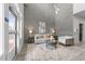 Comfortable lobby area featuring modern furniture and designer details at 1400 Gathering Park Cir # 204, Cary, NC 27519
