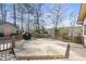 Spacious backyard deck featuring a built-in grill and ample space for entertaining guests at 4041 Wendy Ln, Zebulon, NC 27597