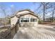 Charming exterior featuring a deck and well-maintained backyard, perfect for outdoor living at 4041 Wendy Ln, Zebulon, NC 27597