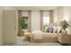 Bright bedroom with a comfortable bed, nightstand, and neutral decor at 406 Queenstown Drive # 24, Kenly, NC 27542